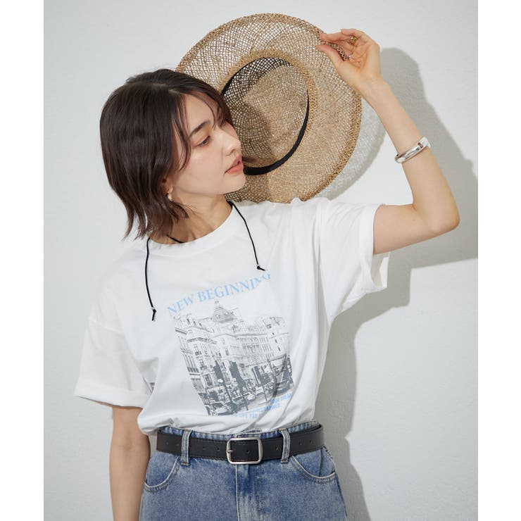 アソート転写シルケットTシャツ | RMAF　NICE CLAUP / OLIVE des OLIVE | 詳細画像2 