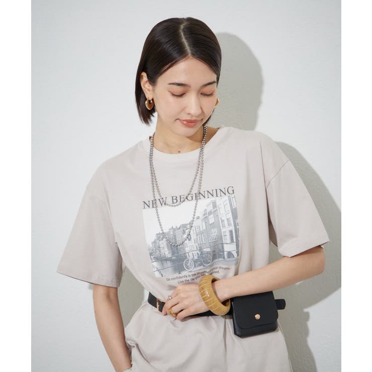 アソート転写シルケットTシャツ | RMAF　NICE CLAUP / OLIVE des OLIVE | 詳細画像7 