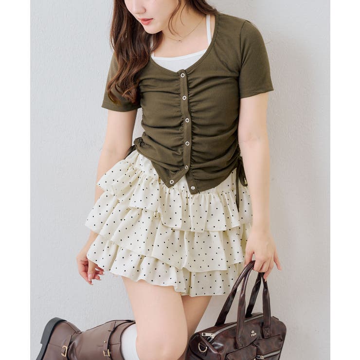 テレコギャザーフェイクプルオーバー | RMAF　NICE CLAUP / OLIVE des OLIVE | 詳細画像40 