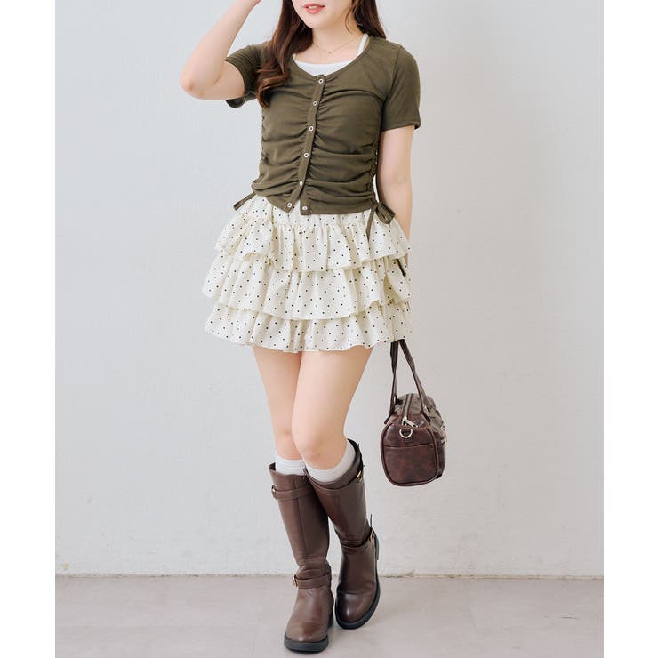 テレコギャザーフェイクプルオーバー | RMAF　NICE CLAUP / OLIVE des OLIVE | 詳細画像43 