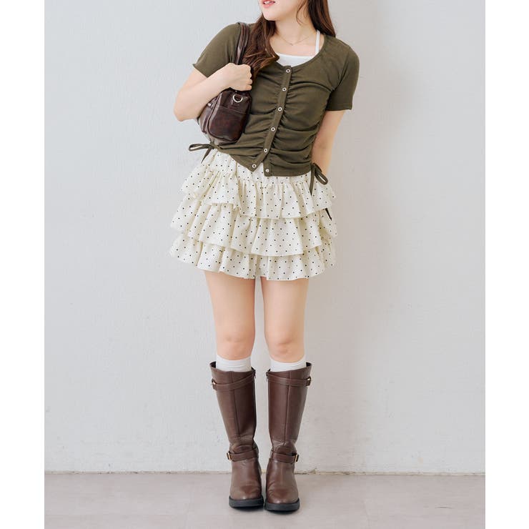 テレコギャザーフェイクプルオーバー | RMAF　NICE CLAUP / OLIVE des OLIVE | 詳細画像44 