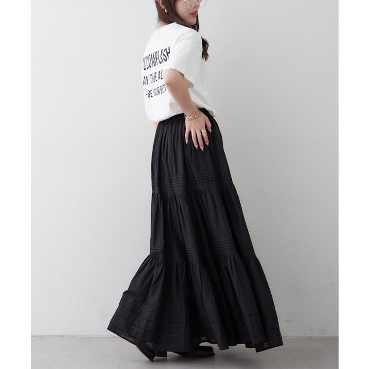 デイリー使いしやすい、アソートロゴシルケットTシャツ | RMAF　NICE CLAUP / OLIVE des OLIVE | 詳細画像7 