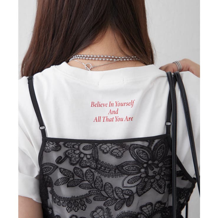 デイリー使いしやすい、アソートロゴシルケットTシャツ | RMAF　NICE CLAUP / OLIVE des OLIVE | 詳細画像10 
