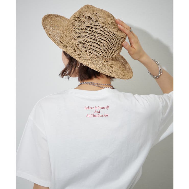 【接触冷感】アソートロゴシルケットTシャツ | RMAF　NICE CLAUP / OLIVE des OLIVE | 詳細画像18 