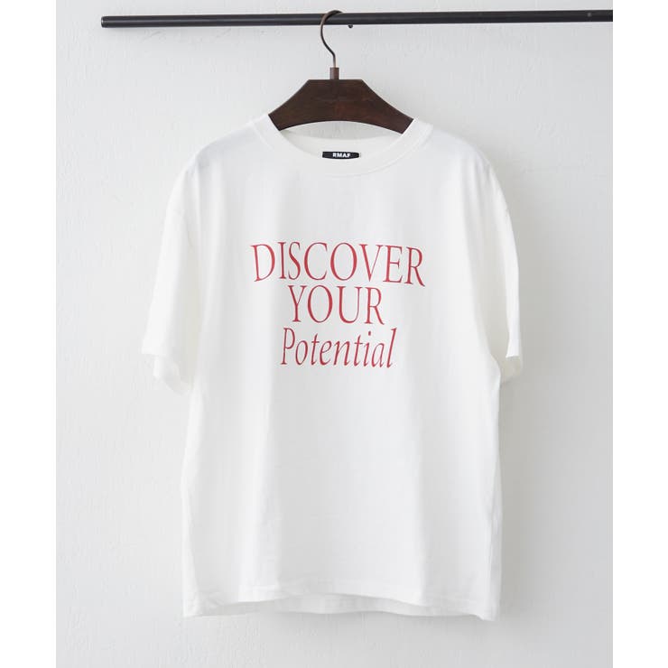 ホワイト | デイリー使いしやすい、アソートロゴシルケットTシャツ | RMAF　NICE CLAUP / OLIVE des OLIVE