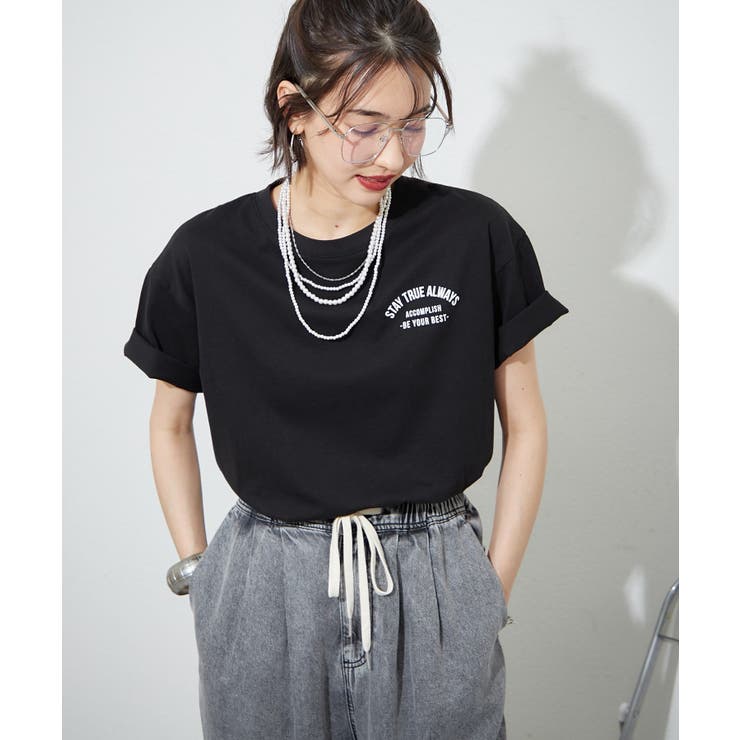 【接触冷感】アソートロゴシルケットTシャツ | RMAF　NICE CLAUP / OLIVE des OLIVE | 詳細画像25 