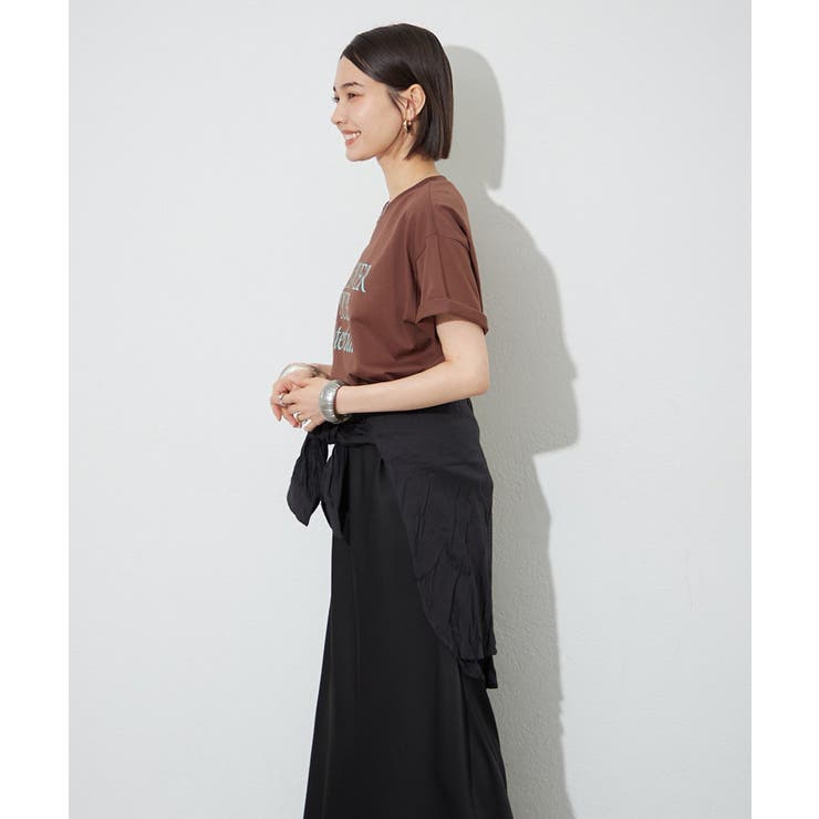 【接触冷感】アソートロゴシルケットTシャツ | RMAF　NICE CLAUP / OLIVE des OLIVE | 詳細画像33 