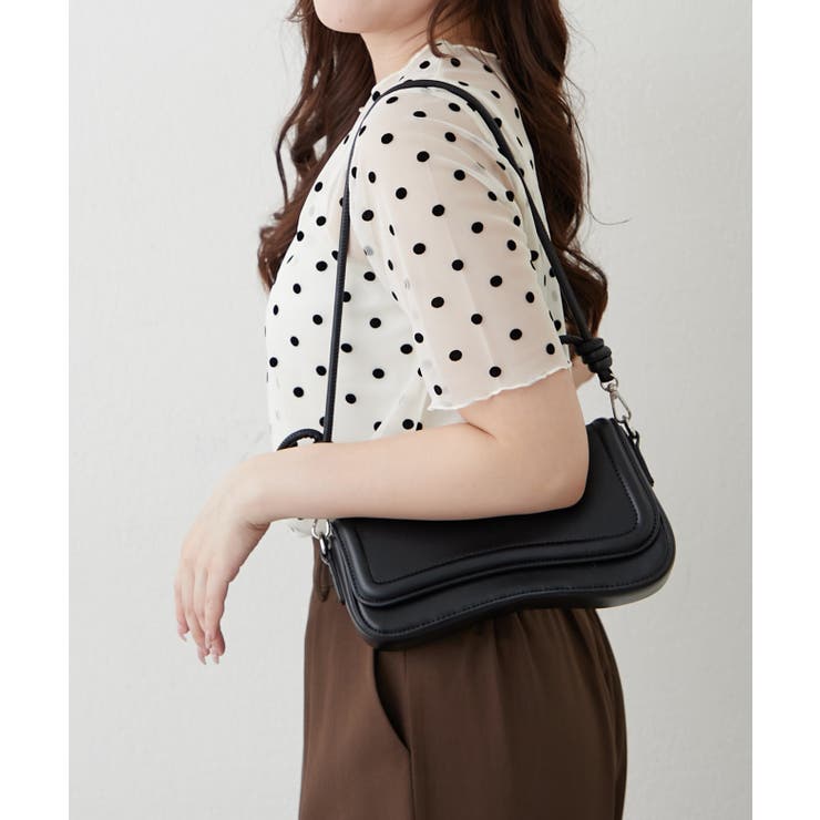 【セットアイテム】ドットプルオーバー+インナーキャミ | RMAF　NICE CLAUP / OLIVE des OLIVE | 詳細画像11 