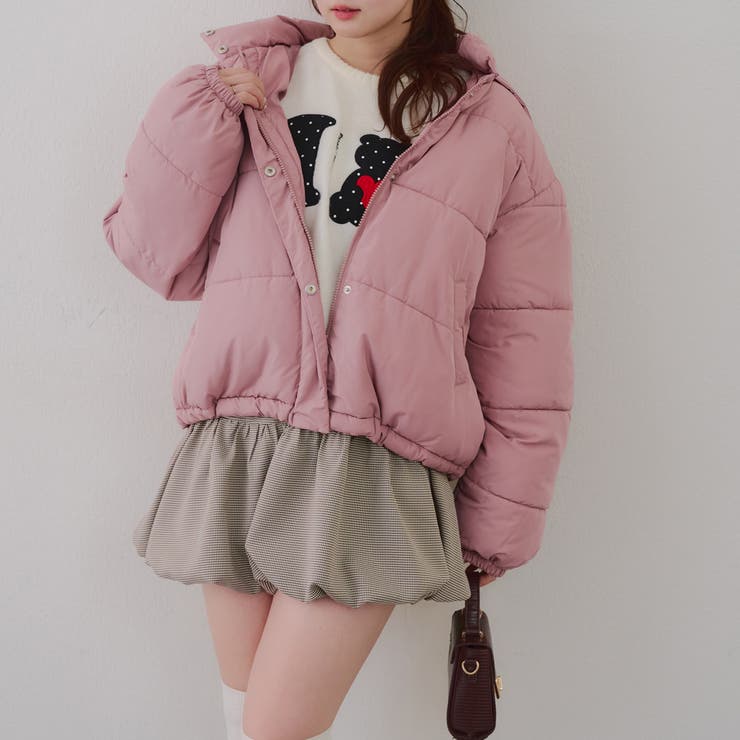 フード中綿ジャケット | RMAF　NICE CLAUP / OLIVE des OLIVE | 詳細画像3 