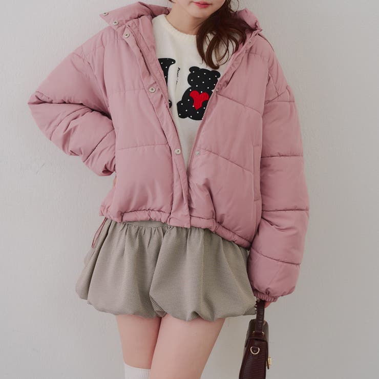 フード中綿ジャケット | RMAF　NICE CLAUP / OLIVE des OLIVE | 詳細画像4 