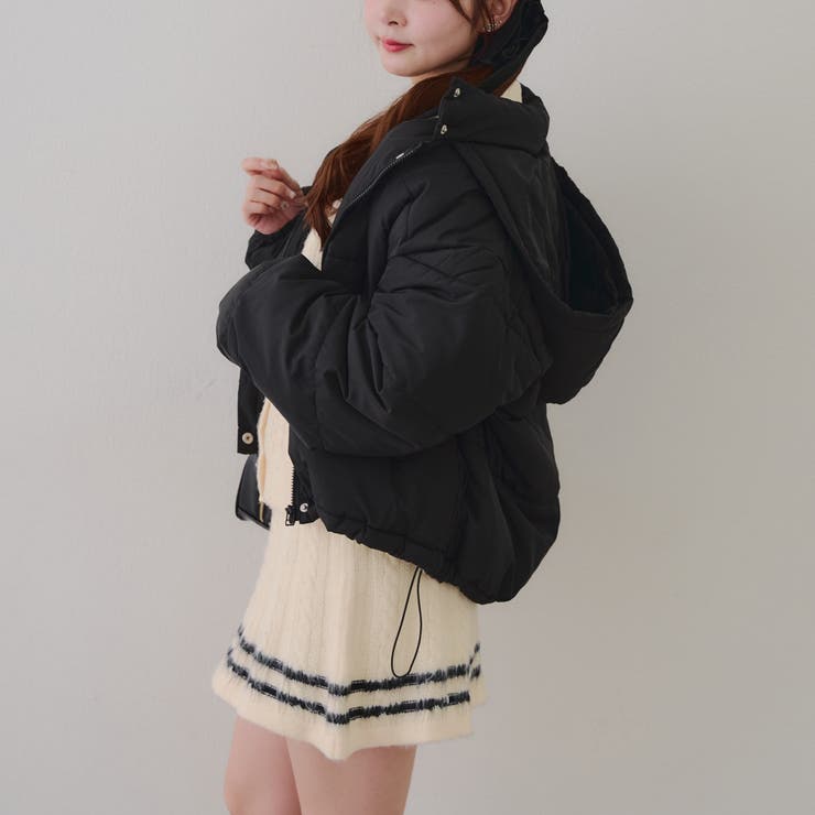 フード中綿ジャケット | RMAF　NICE CLAUP / OLIVE des OLIVE | 詳細画像39 