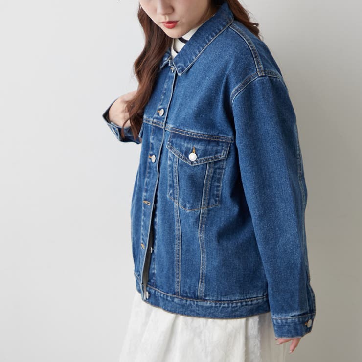 【丈の長さを選べる】アソートデニムジャケット | RMAF　NICE CLAUP / OLIVE des OLIVE | 詳細画像12 