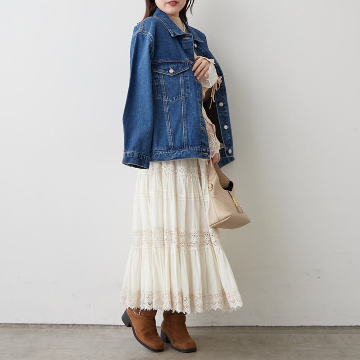 【丈の長さを選べる】アソートデニムジャケット | RMAF　NICE CLAUP / OLIVE des OLIVE | 詳細画像5 