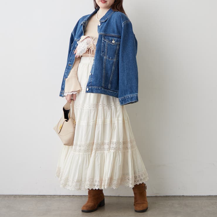 【丈の長さを選べる】アソートデニムジャケット | RMAF　NICE CLAUP / OLIVE des OLIVE | 詳細画像6 