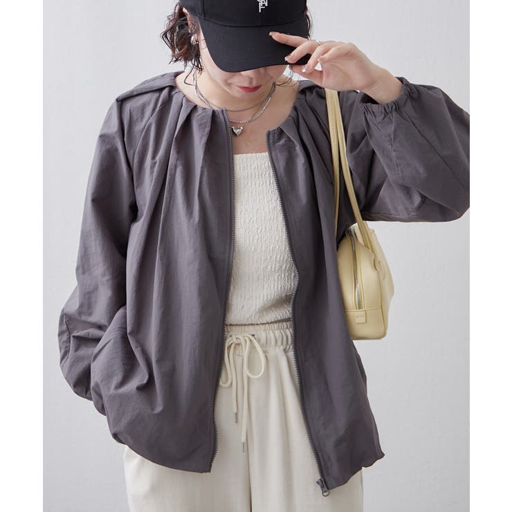 タックバルーンブルゾン | RMAF　NICE CLAUP / OLIVE des OLIVE | 詳細画像14 