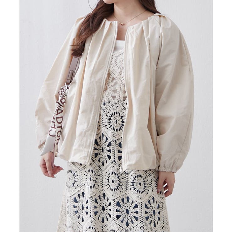 タックバルーンブルゾン | RMAF　NICE CLAUP / OLIVE des OLIVE | 詳細画像4 