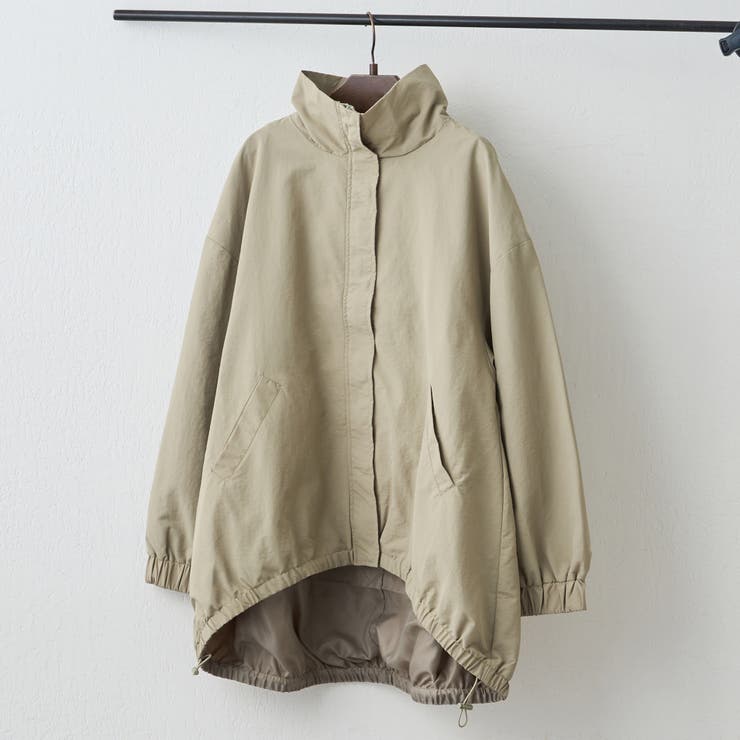 カーキ | スタンドカラーブルゾン | RMAF　NICE CLAUP / OLIVE des OLIVE