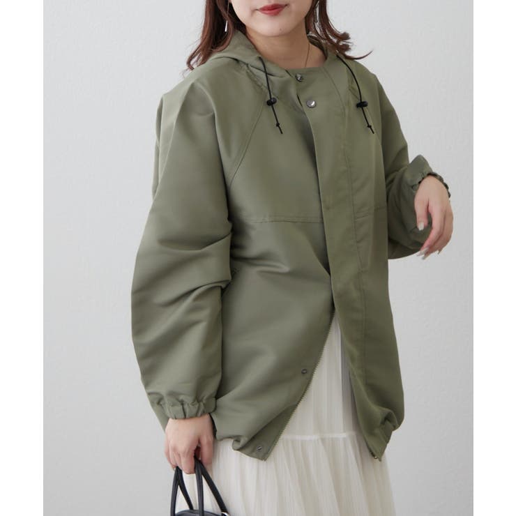 フード付マウンテンパーカー | RMAF　NICE CLAUP / OLIVE des OLIVE | 詳細画像8 