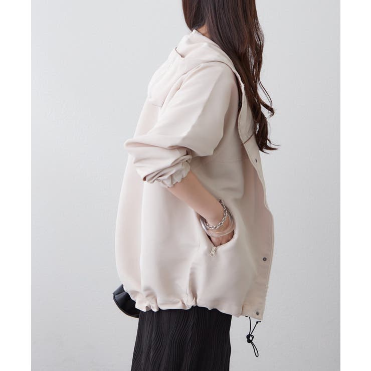 フード付マウンテンパーカー | RMAF　NICE CLAUP / OLIVE des OLIVE | 詳細画像13 