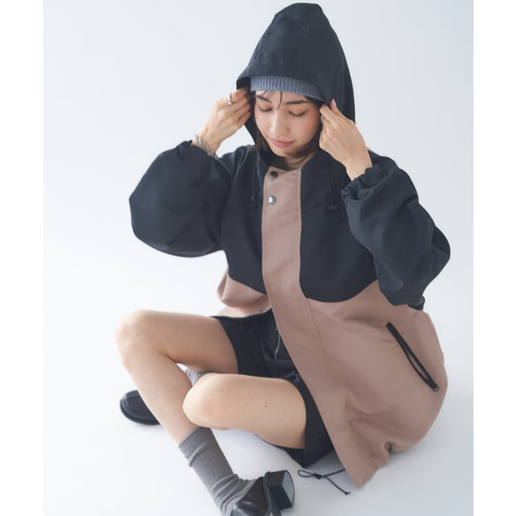 フード付マウンテンパーカー | RMAF　NICE CLAUP / OLIVE des OLIVE | 詳細画像31 