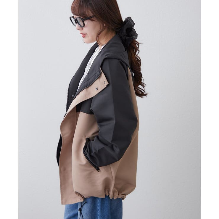 フード付マウンテンパーカー | RMAF　NICE CLAUP / OLIVE des OLIVE | 詳細画像40 