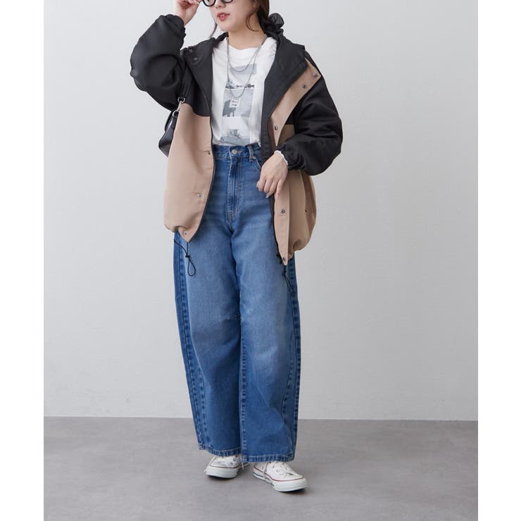 フード付マウンテンパーカー | RMAF　NICE CLAUP / OLIVE des OLIVE | 詳細画像45 