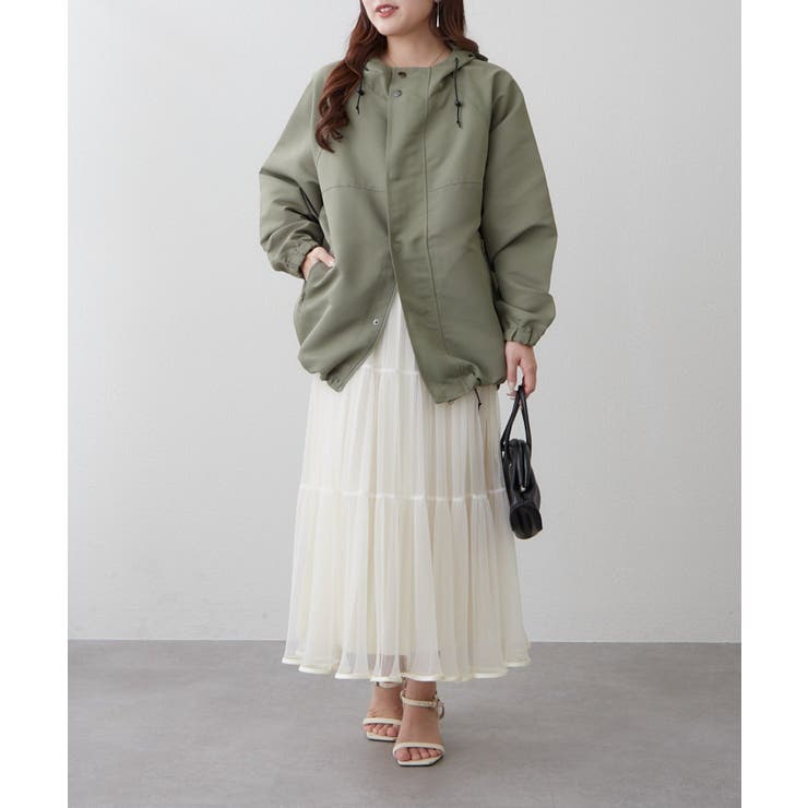 フード付マウンテンパーカー | RMAF　NICE CLAUP / OLIVE des OLIVE | 詳細画像5 