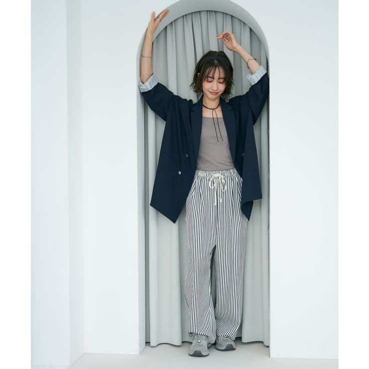 【レーススカーフ付き】ビッグテーラージャケット | RMAF　NICE CLAUP / OLIVE des OLIVE | 詳細画像11 