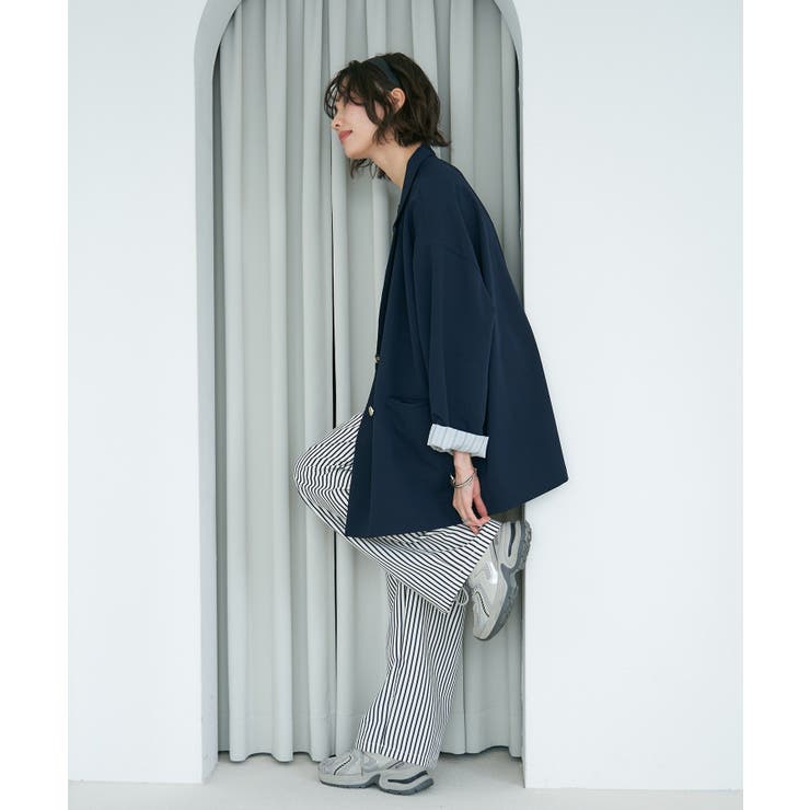 【レーススカーフ付き】ビッグテーラージャケット | RMAF　NICE CLAUP / OLIVE des OLIVE | 詳細画像12 