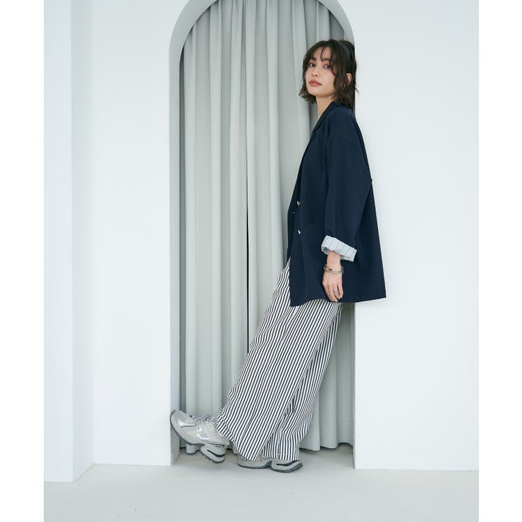 【レーススカーフ付き】ビッグテーラージャケット | RMAF　NICE CLAUP / OLIVE des OLIVE | 詳細画像15 