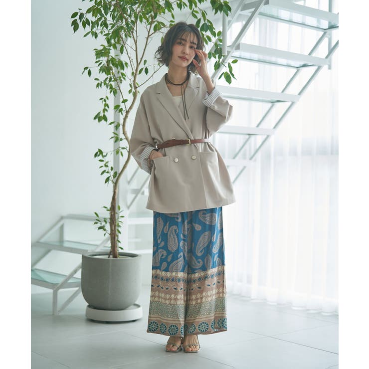 【レーススカーフ付き】ビッグテーラージャケット | RMAF　NICE CLAUP / OLIVE des OLIVE | 詳細画像30 