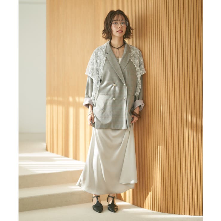 【レーススカーフ付き】ビッグテーラージャケット | RMAF　NICE CLAUP / OLIVE des OLIVE | 詳細画像33 