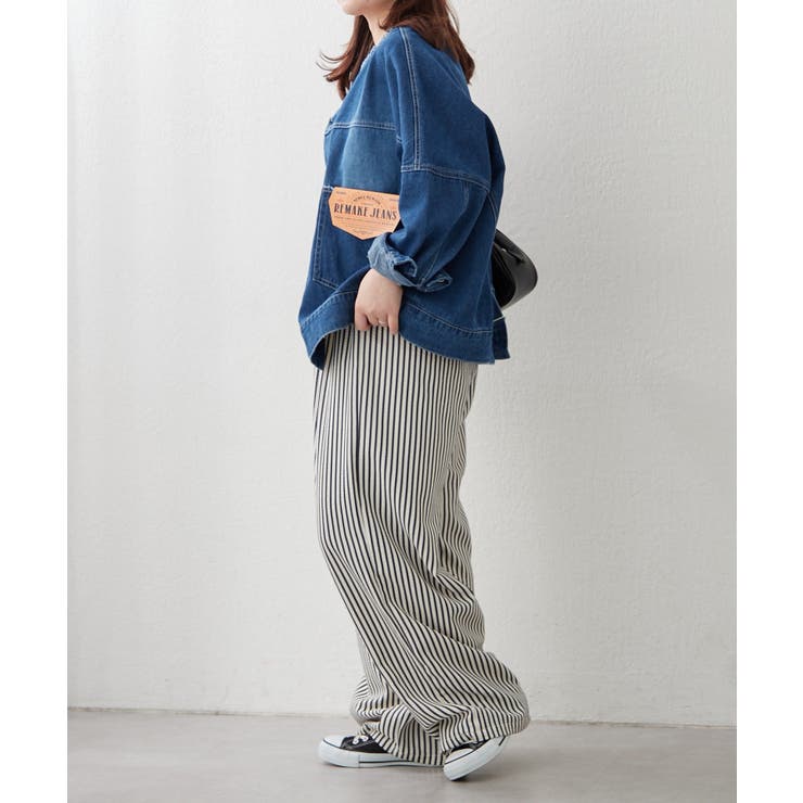 リメイク風ノーカラーGジャン | RMAF　NICE CLAUP / OLIVE des OLIVE | 詳細画像10 