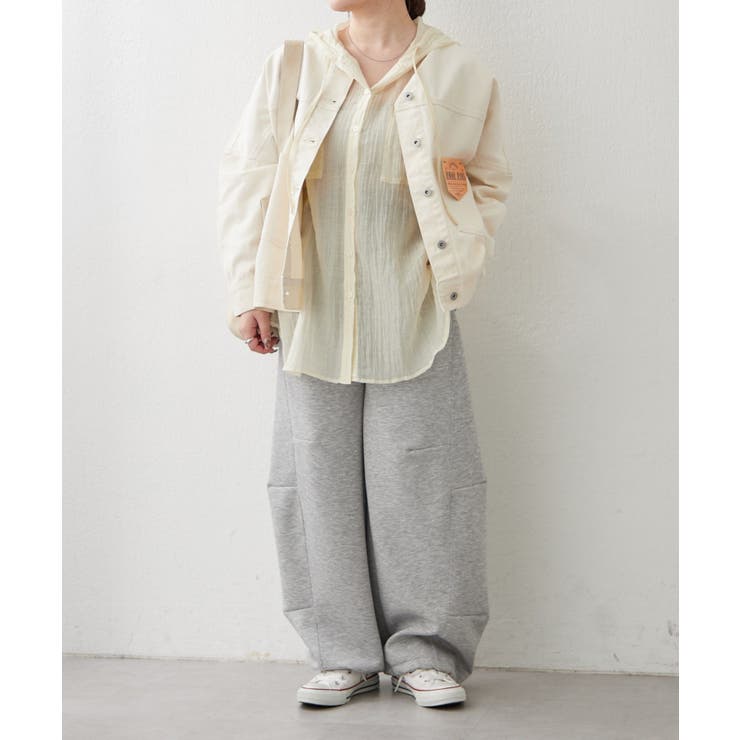 リメイク風ノーカラーGジャン | RMAF　NICE CLAUP / OLIVE des OLIVE | 詳細画像14 