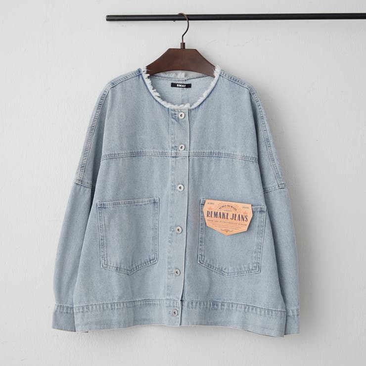 ケミカル | リメイク風ノーカラーGジャン | RMAF　NICE CLAUP / OLIVE des OLIVE