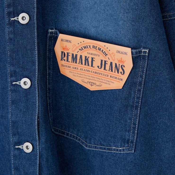 リメイク風ノーカラーGジャン | RMAF　NICE CLAUP / OLIVE des OLIVE | 詳細画像3 