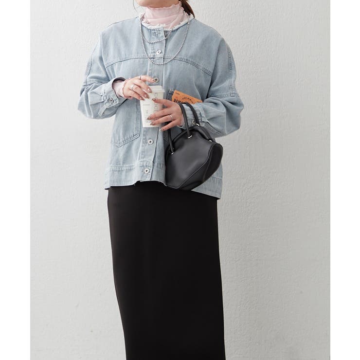 リメイク風ノーカラーGジャン | RMAF　NICE CLAUP / OLIVE des OLIVE | 詳細画像21 