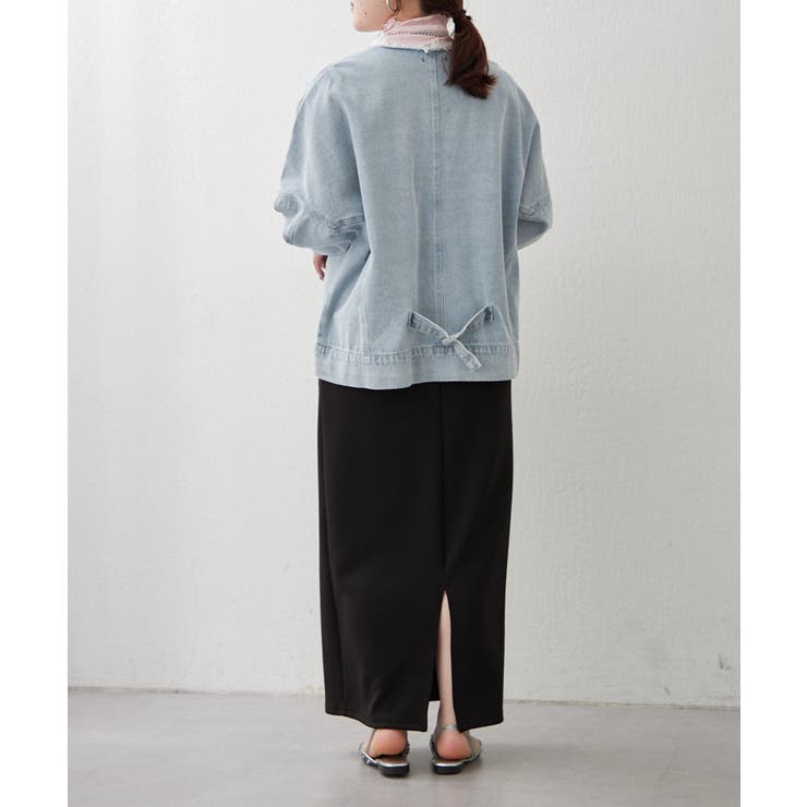 リメイク風ノーカラーGジャン | RMAF　NICE CLAUP / OLIVE des OLIVE | 詳細画像24 