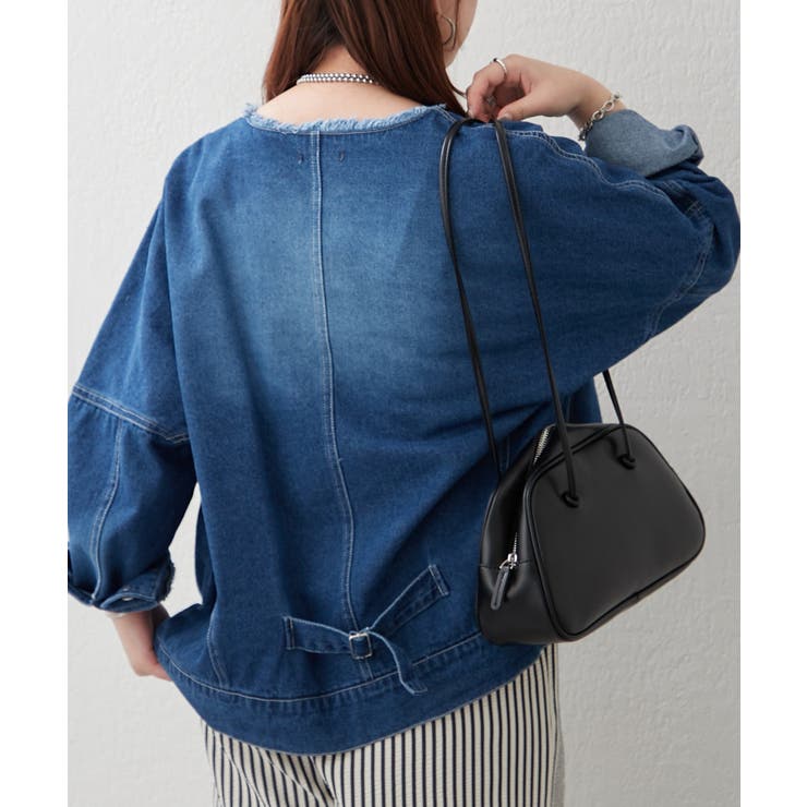 リメイク風ノーカラーGジャン | RMAF　NICE CLAUP / OLIVE des OLIVE | 詳細画像4 