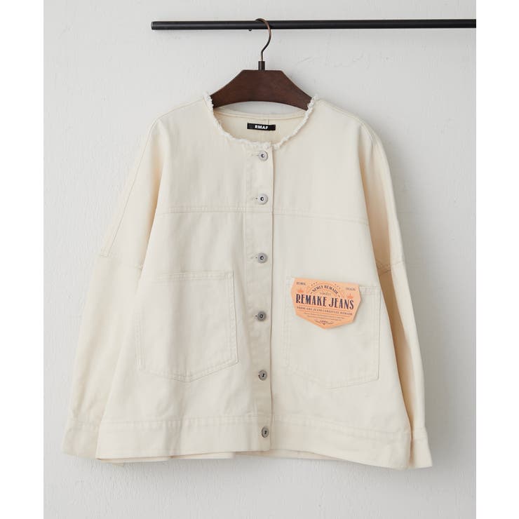 リメイク風ノーカラーGジャン | RMAF　NICE CLAUP / OLIVE des OLIVE | 詳細画像27 