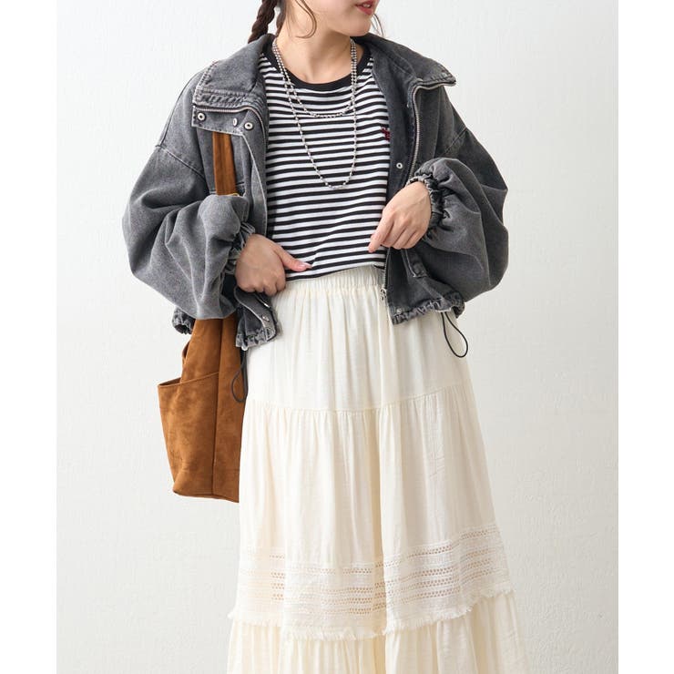 スタンドショートブルゾン | RMAF　NICE CLAUP / OLIVE des OLIVE | 詳細画像13 