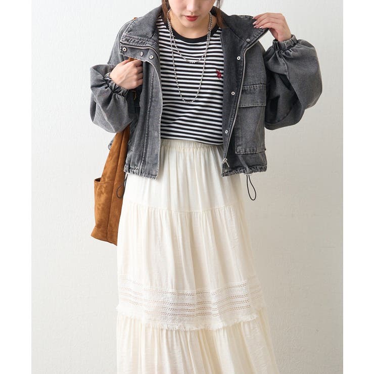 スタンドショートブルゾン | RMAF　NICE CLAUP / OLIVE des OLIVE | 詳細画像14 