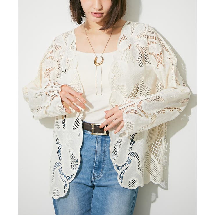 ナチュラル | レースジャケット | RMAF　NICE CLAUP / OLIVE des OLIVE