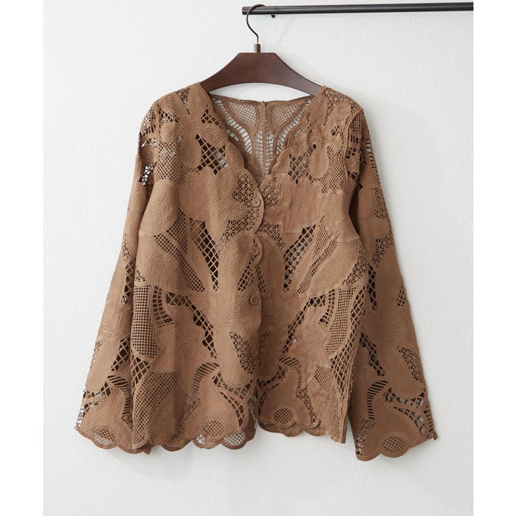 ブラウン | レースジャケット | RMAF　NICE CLAUP / OLIVE des OLIVE