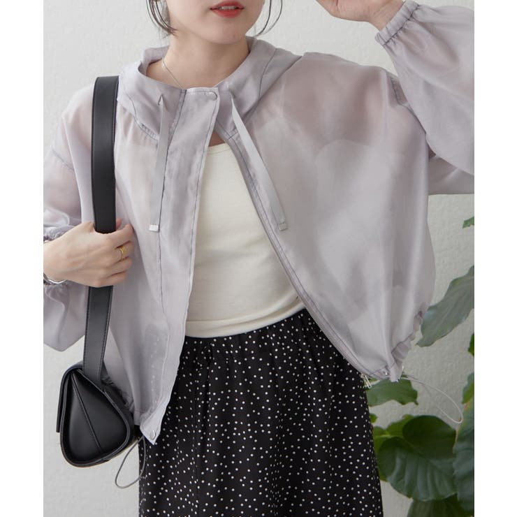 【選べるデザイン】シアーブルゾン | RMAF　NICE CLAUP / OLIVE des OLIVE | 詳細画像8 