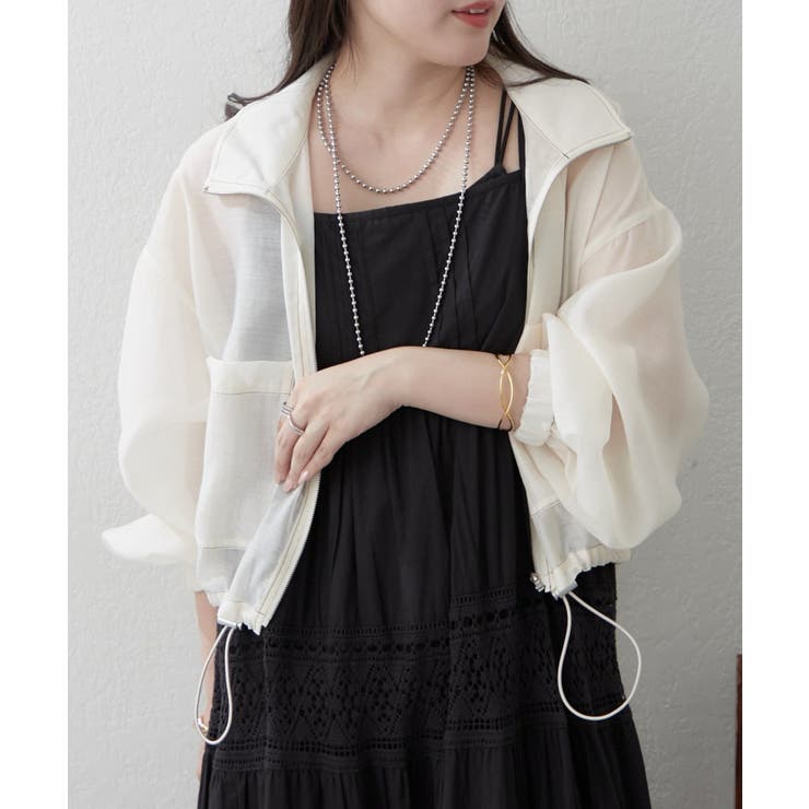 【選べるデザイン】シアーブルゾン | RMAF　NICE CLAUP / OLIVE des OLIVE | 詳細画像15 