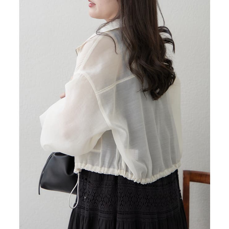 【選べるデザイン】シアーブルゾン | RMAF　NICE CLAUP / OLIVE des OLIVE | 詳細画像17 