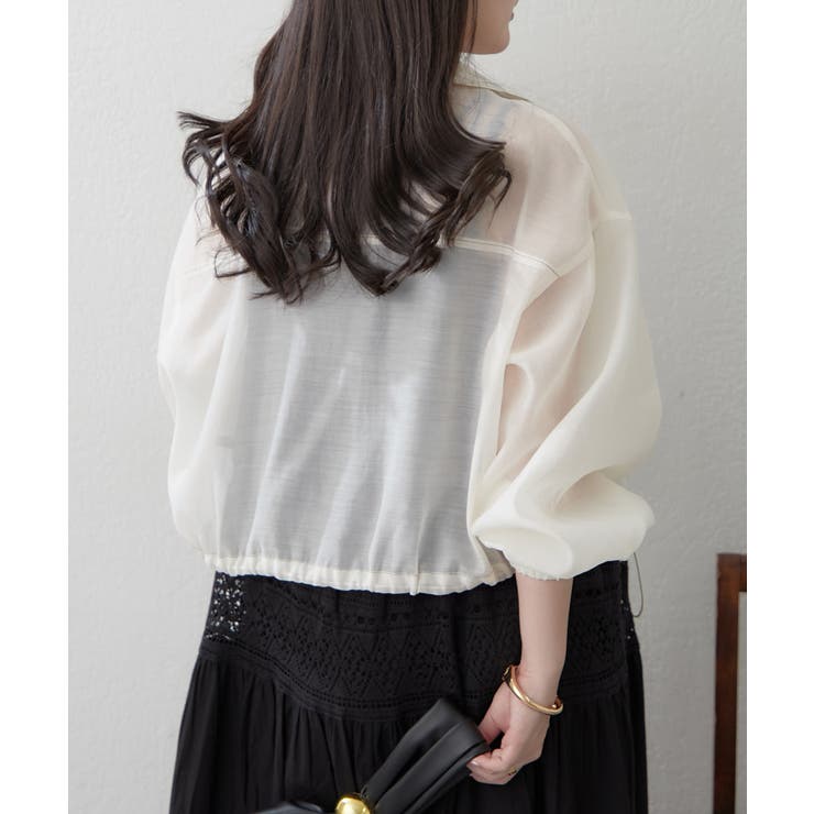 【選べるデザイン】シアーブルゾン | RMAF　NICE CLAUP / OLIVE des OLIVE | 詳細画像18 