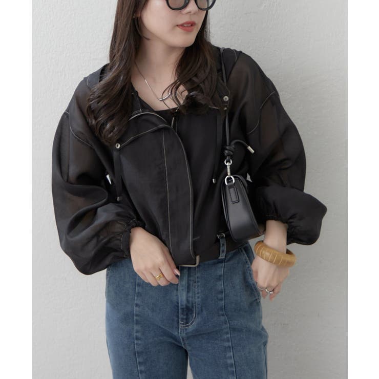 【選べるデザイン】シアーブルゾン | RMAF　NICE CLAUP / OLIVE des OLIVE | 詳細画像33 