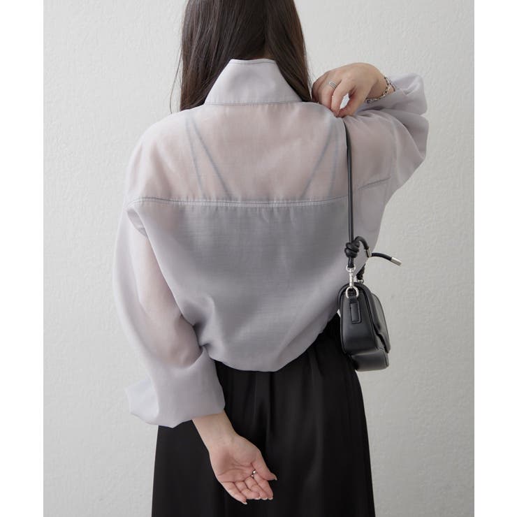 【選べるデザイン】シアーブルゾン | RMAF　NICE CLAUP / OLIVE des OLIVE | 詳細画像5 